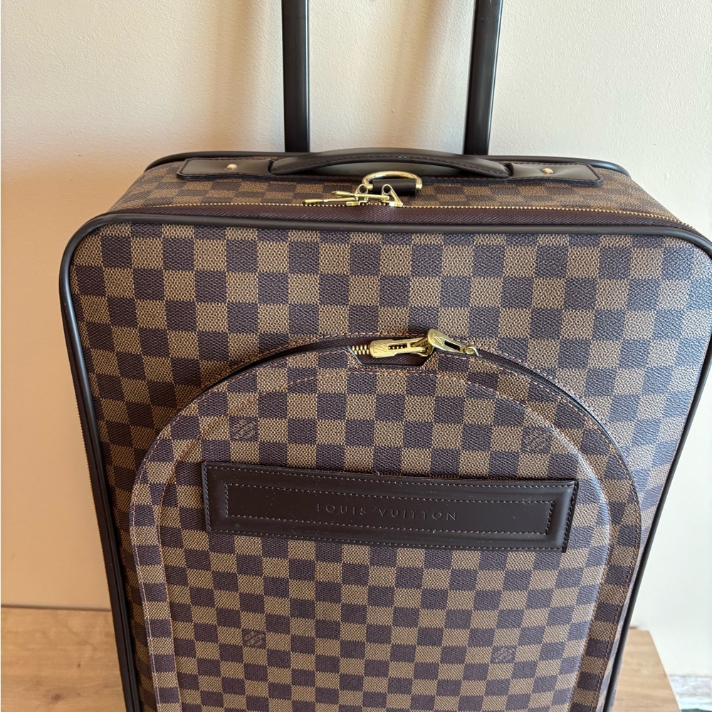 Authentic Louis Vuitton pegase 55 damier ebene carry on suitcase - Picture 3 of 10